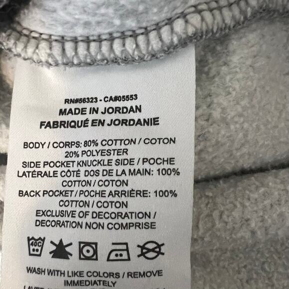 Nike Logo Fleece Joggers Mens XL Gray Athletic Sweatpants Cozy Streetwear - Picture 7 of 7